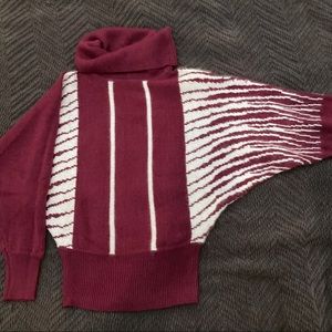 Vintage late 80s / early 90s batwing sweater